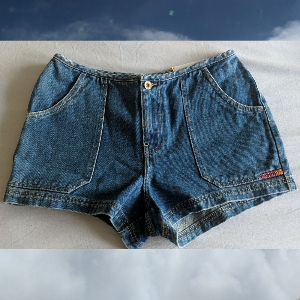 Vintage Denim Shorts by No Excuses